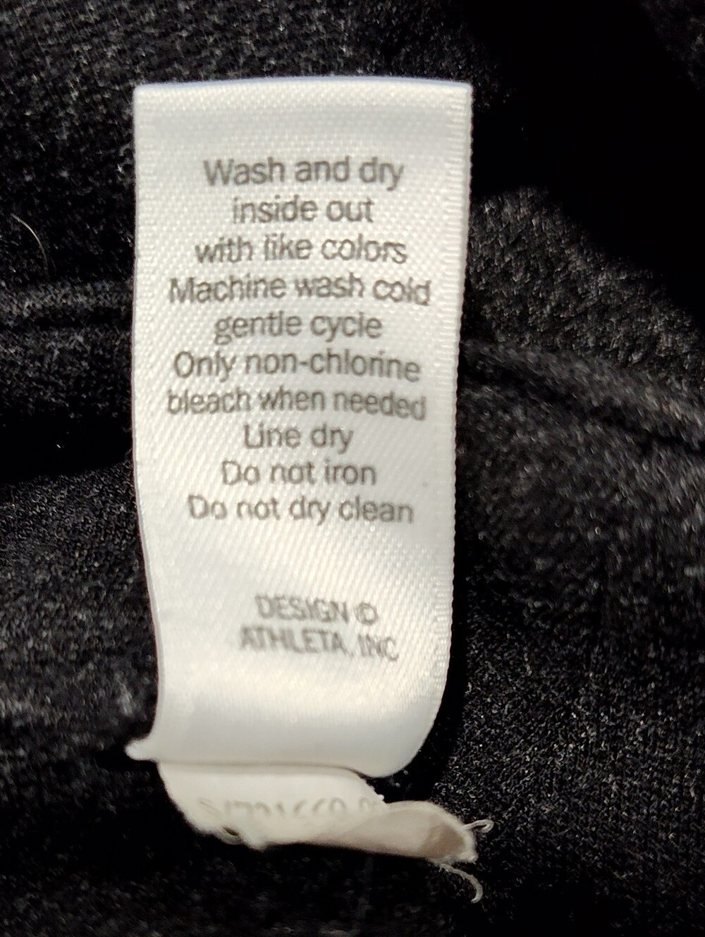 Athleta Ponte Moto Pants Skinny Stretch Snap/Zipper Black/Charcoal Gray Size 10 - Picture 12 of 15